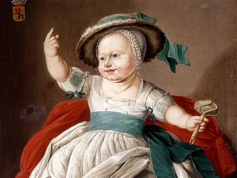 1739-Hendrik Lofvers - Edzard Jacob Lewe, all'età di 1